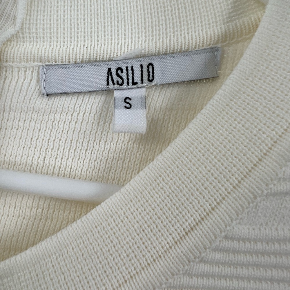 Asilio cream sweater dress size S - Picture 4 of 11